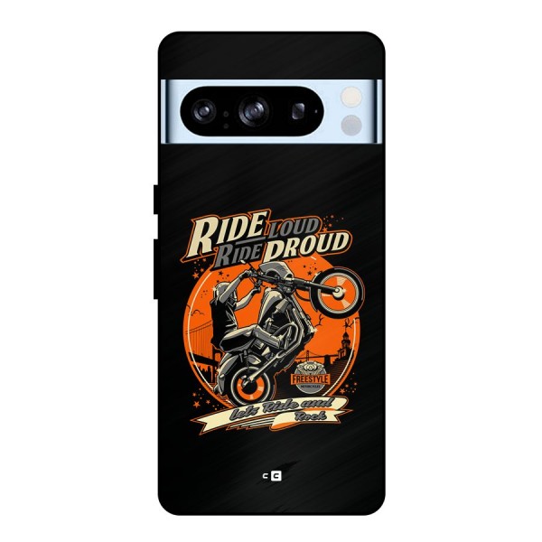 Proud Rider Metal Back Case for Google Pixel 8 Pro