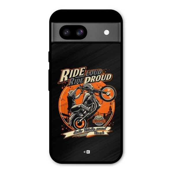 Proud Rider Metal Back Case for Google Pixel 8a