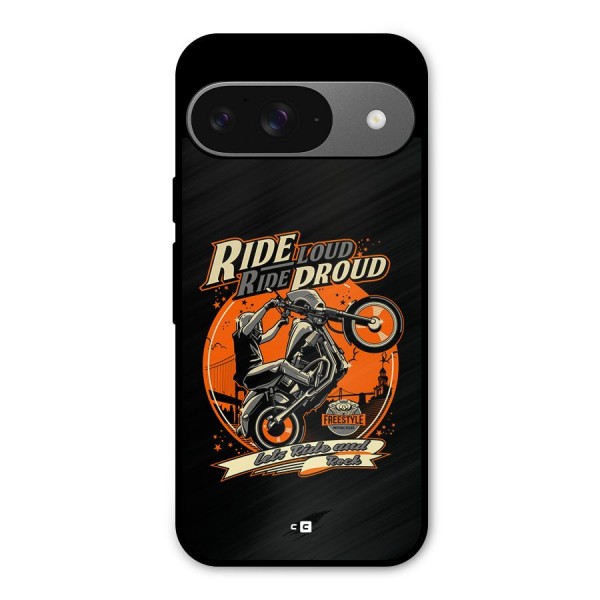 Proud Rider Metal Back Case for Google Pixel 9