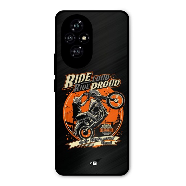 Proud Rider Metal Back Case for Honor 200