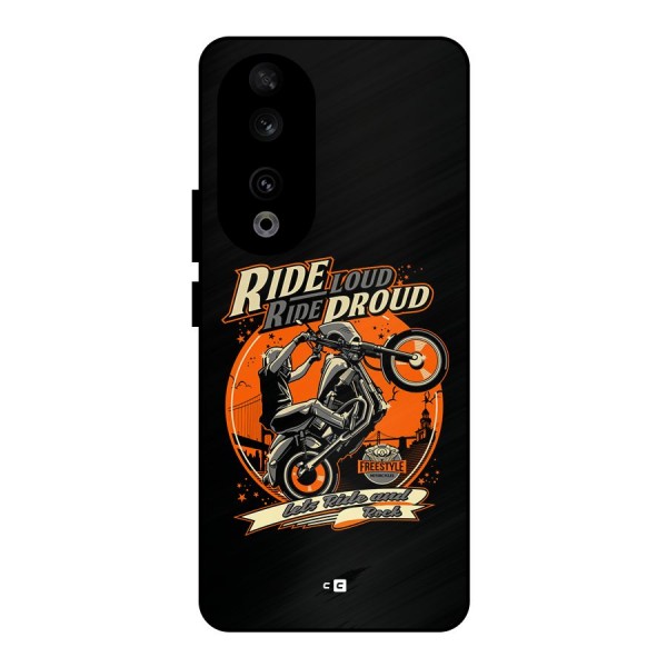 Proud Rider Metal Back Case for Honor 90