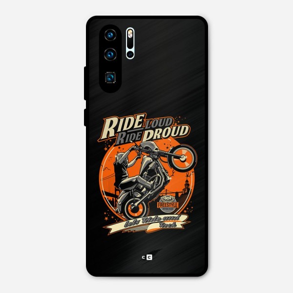 Proud Rider Metal Back Case for Huawei P30 Pro