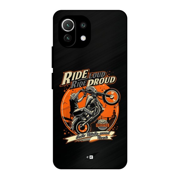 Proud Rider Metal Back Case for Mi 11 Lite