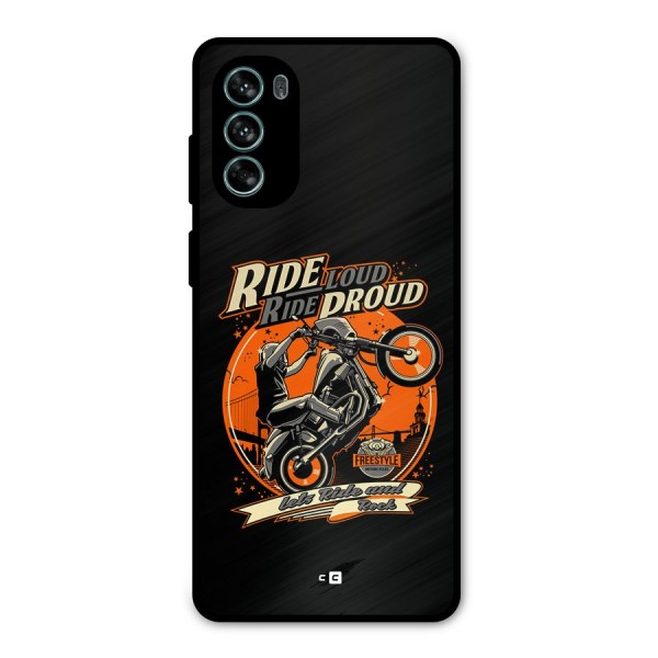 Proud Rider Metal Back Case for Moto G62