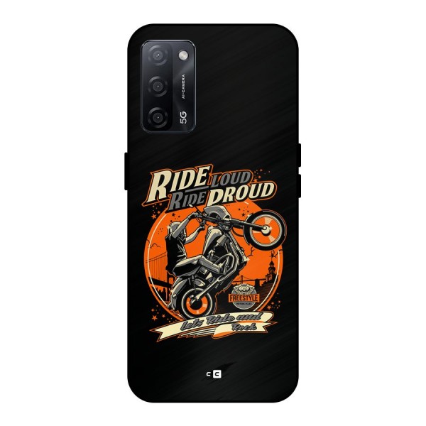 Proud Rider Metal Back Case for Oppo A53s 5G