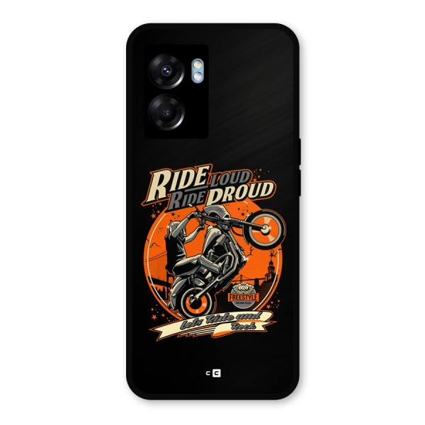 Proud Rider Metal Back Case for Oppo K10 (5G)