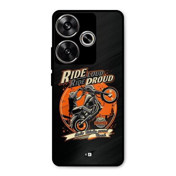 Proud Rider Metal Back Case for Poco F6