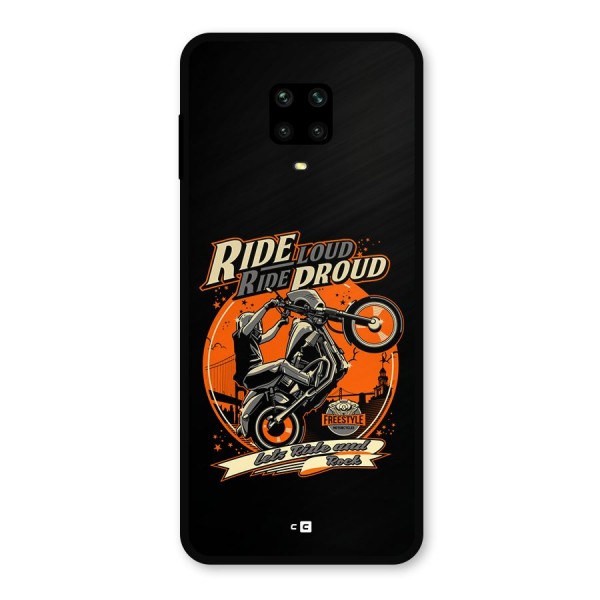 Proud Rider Metal Back Case for Poco M2