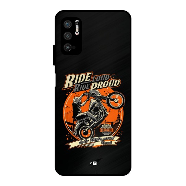 Proud Rider Metal Back Case for Poco M3 Pro 5G