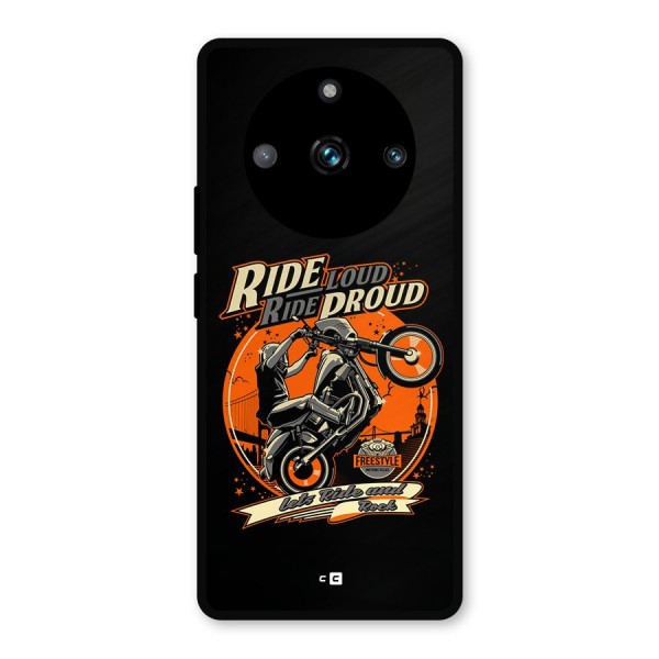 Proud Rider Metal Back Case for Realme 11 Pro