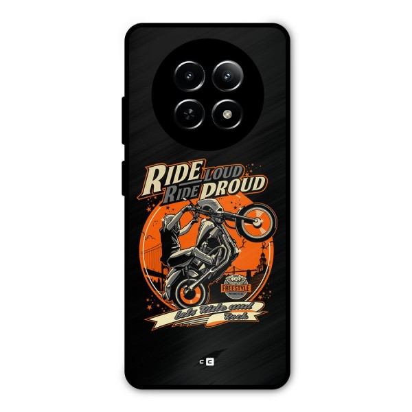 Proud Rider Metal Back Case for Realme 12 5G