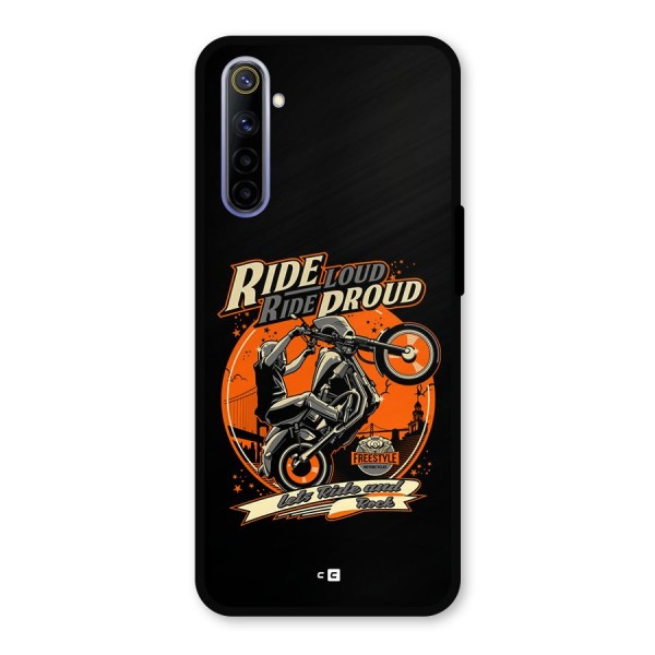 Proud Rider Metal Back Case for Realme 6