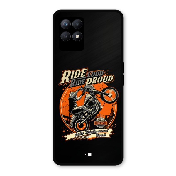 Proud Rider Metal Back Case for Realme 8i