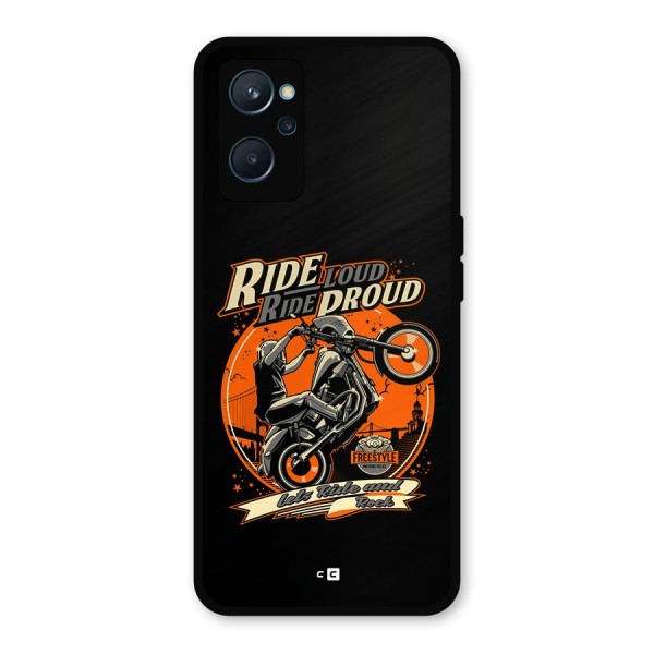 Proud Rider Metal Back Case for Realme 9i