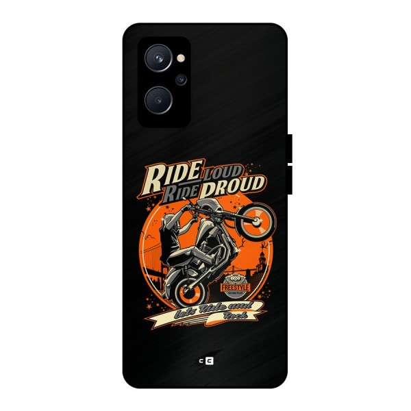 Proud Rider Metal Back Case for Realme 9i 5G