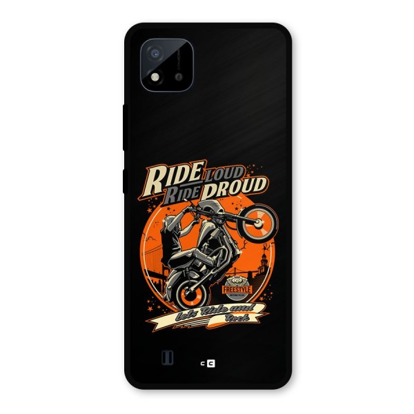 Proud Rider Metal Back Case for Realme C11 2021