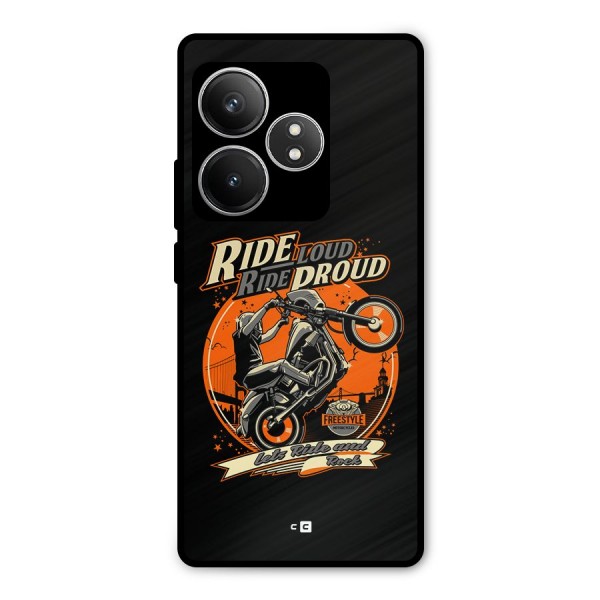 Proud Rider Metal Back Case for Realme GT 6T