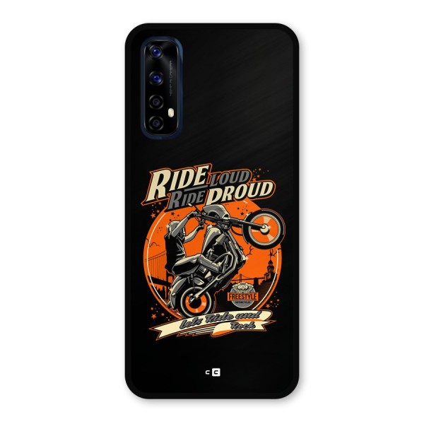 Proud Rider Metal Back Case for Realme Narzo 20 Pro