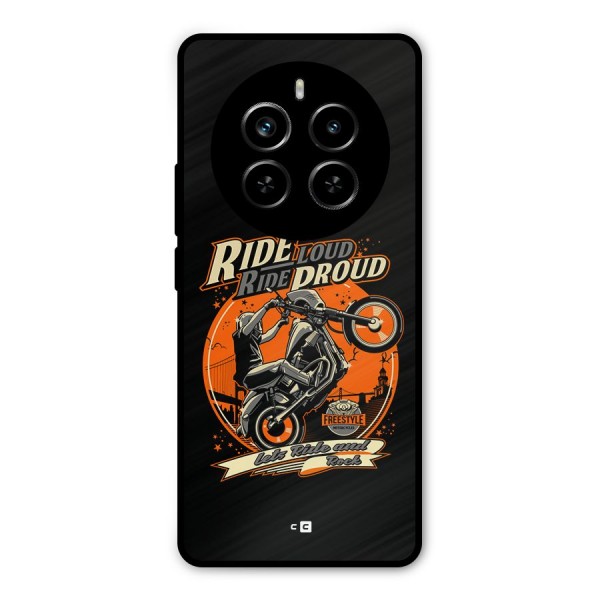 Proud Rider Metal Back Case for Realme P1 Pro