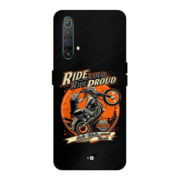 Proud Rider Metal Back Case for Realme X3