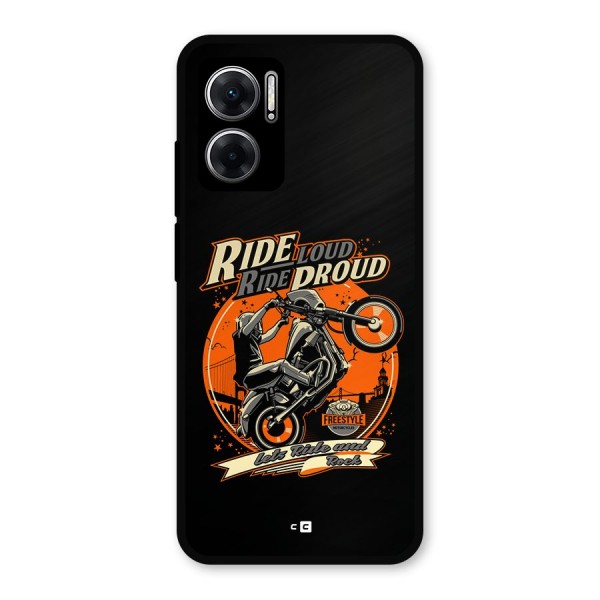 Proud Rider Metal Back Case for Redmi 11 Prime 5G