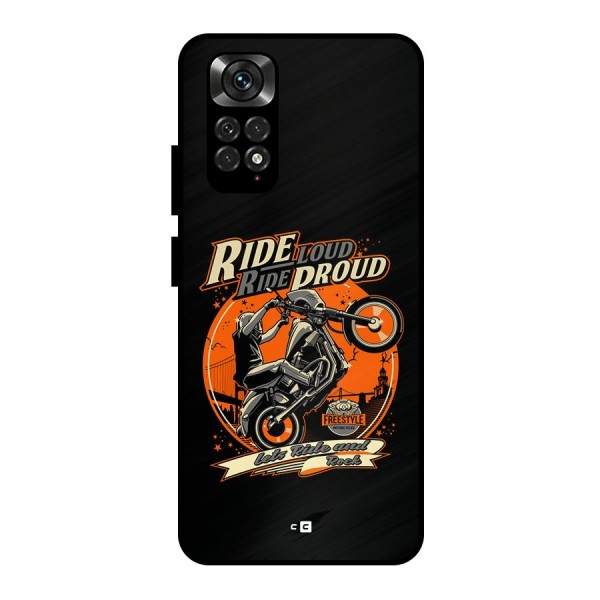 Proud Rider Metal Back Case for Redmi Note 11 Pro