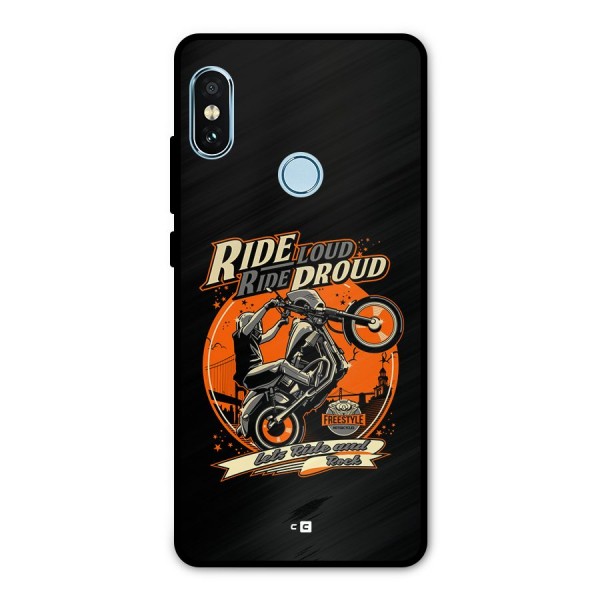 Proud Rider Metal Back Case for Redmi Note 5 Pro