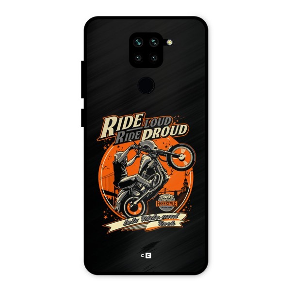 Proud Rider Metal Back Case for Redmi Note 9