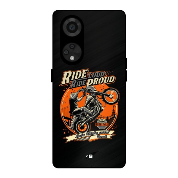 Proud Rider Metal Back Case for Reno8 T 5G