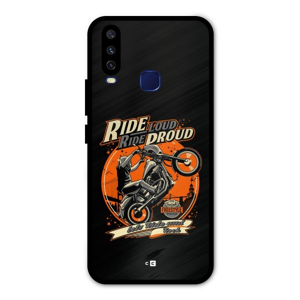 Proud Rider Metal Back Case for Vivo U10