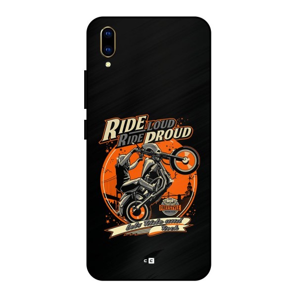 Proud Rider Metal Back Case for Vivo V11 Pro