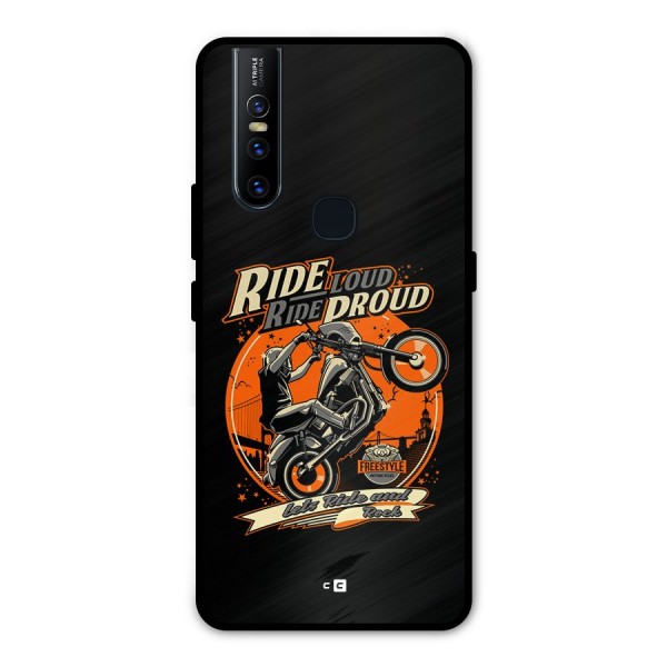 Proud Rider Metal Back Case for Vivo V15