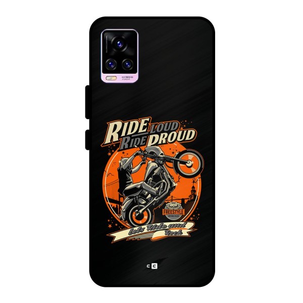 Proud Rider Metal Back Case for Vivo V20 Pro