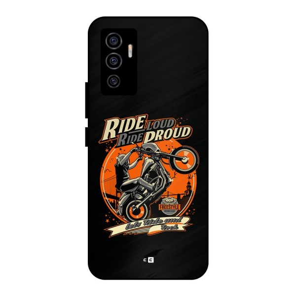 Proud Rider Metal Back Case for Vivo V23e