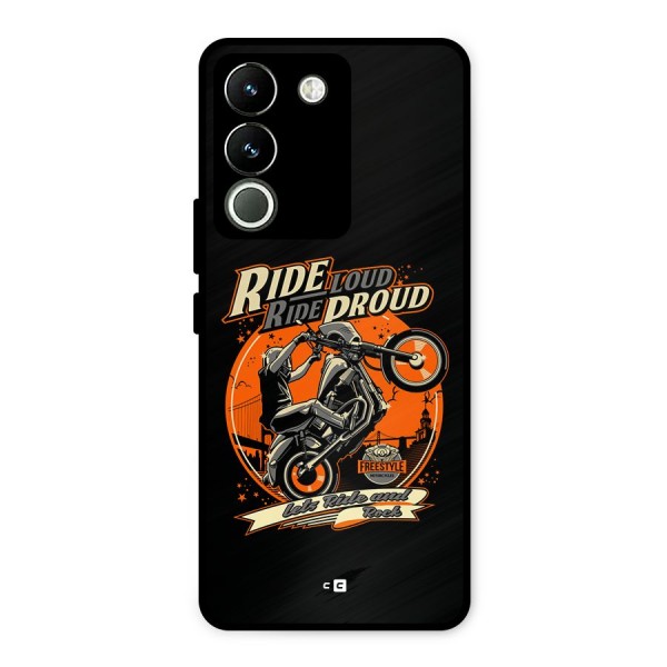 Proud Rider Metal Back Case for Vivo Y200