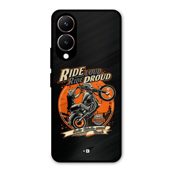 Proud Rider Metal Back Case for Vivo Y28