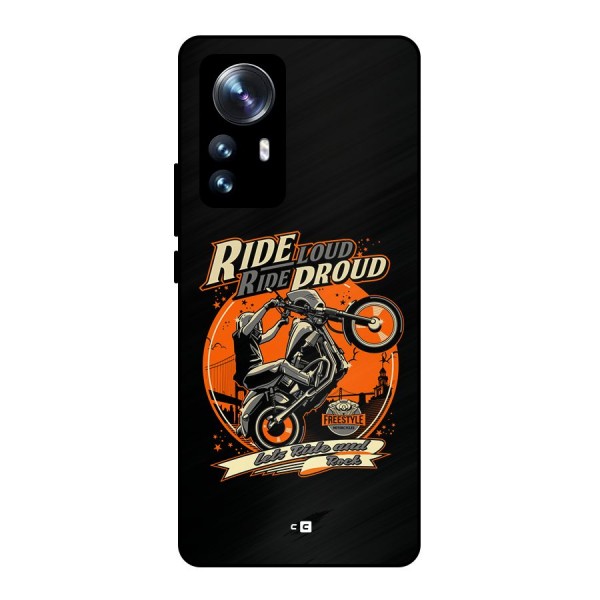 Proud Rider Metal Back Case for Xiaomi 12 Pro