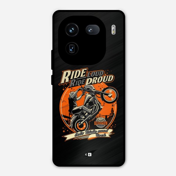 Proud Rider Metal Back Case for iQOO 12