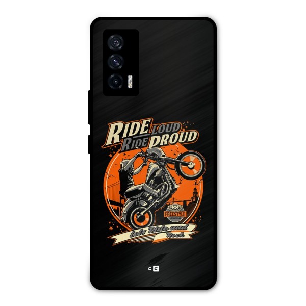 Proud Rider Metal Back Case for iQOO 7 5G