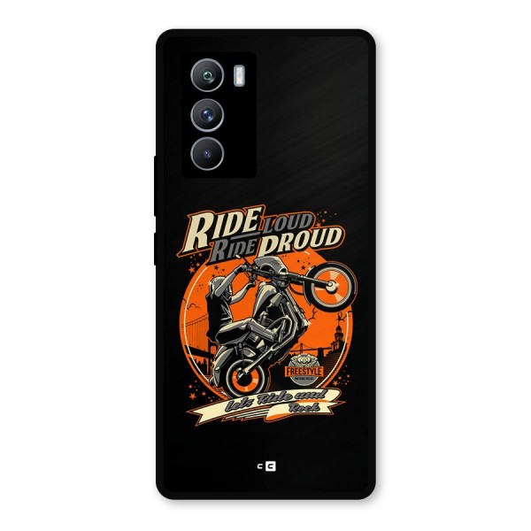 Proud Rider Metal Back Case for iQOO 9 SE