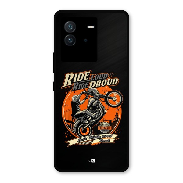 Proud Rider Metal Back Case for iQOO Neo 6 5G