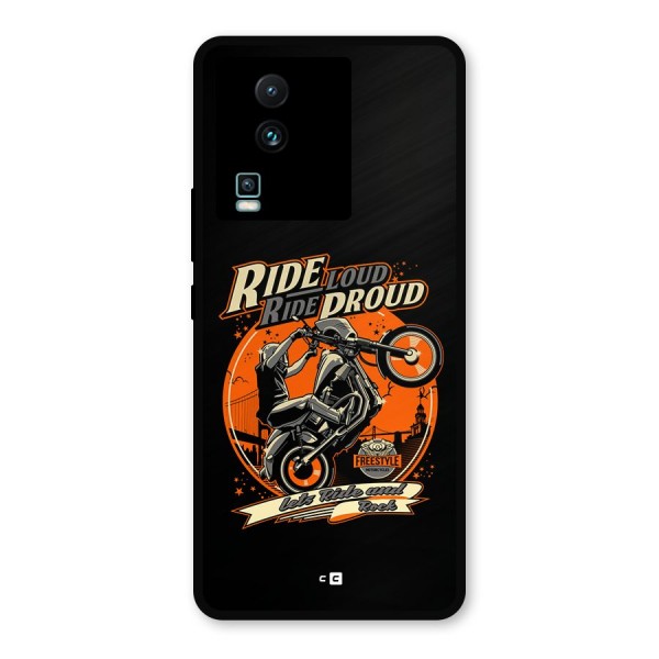 Proud Rider Metal Back Case for iQOO Neo 7