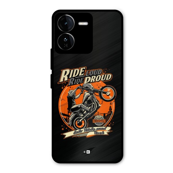 Proud Rider Metal Back Case for iQOO Z9