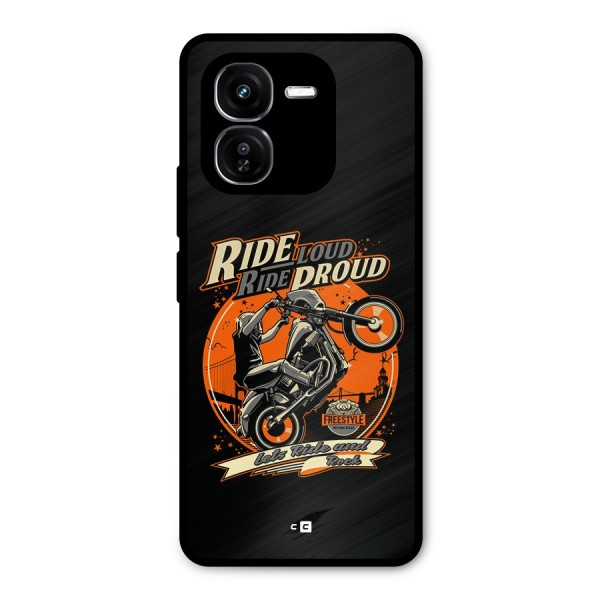 Proud Rider Metal Back Case for iQOO Z9x