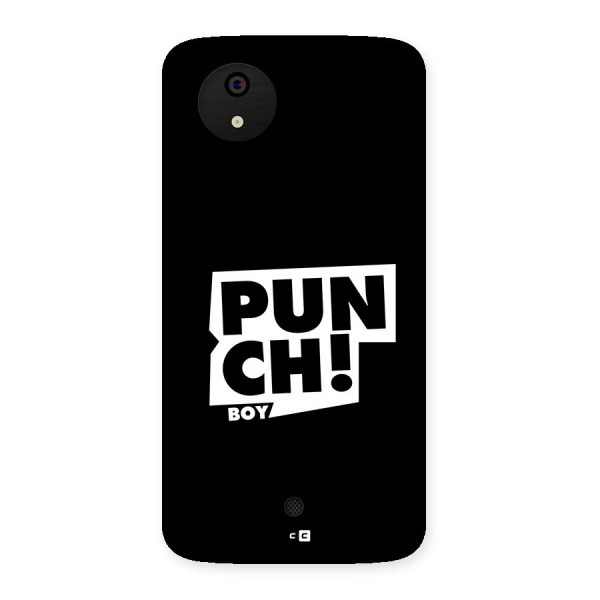 Punch Boy Back Case for Canvas A1  AQ4501