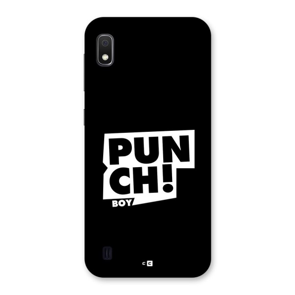 Punch Boy Back Case for Galaxy A10