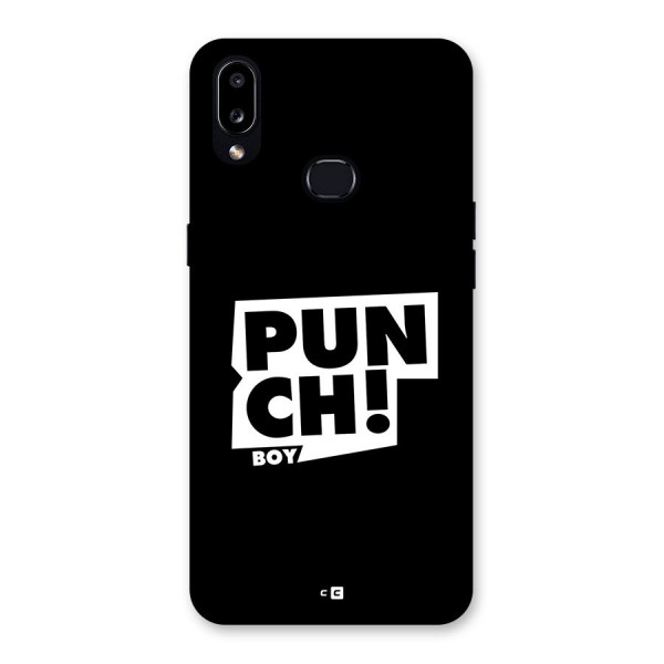 Punch Boy Back Case for Galaxy A10s