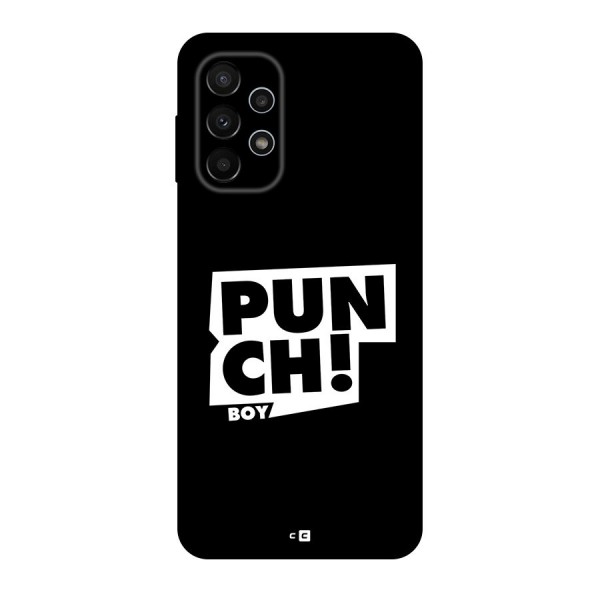 Punch Boy Back Case for Galaxy A23