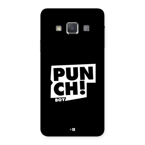 Punch Boy Back Case for Galaxy A3