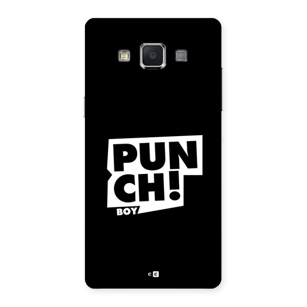 Punch Boy Back Case for Galaxy A5